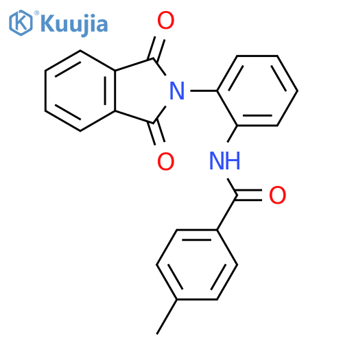 Benzamide,N-[2-(1,3-dihydro-1,3-dioxo-2H-isoindol-2-yl)phenyl]-4-methyl- structure