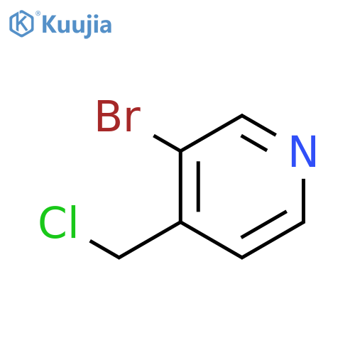 3-Bromo-4-(chloromethyl)pyridine structure