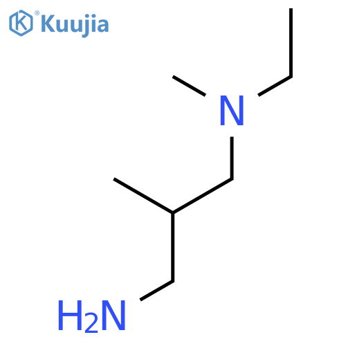 N-(3-Amino-2-methylpropyl)-N-ethyl-N-methylamine structure
