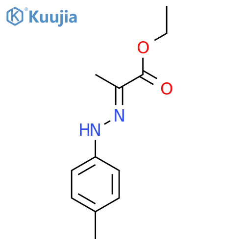 Propanoic acid, 2-[(4-methylphenyl)hydrazono]-, ethyl ester, (Z)- structure
