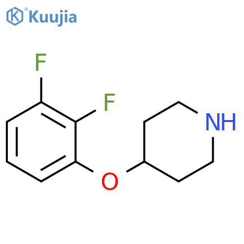 4-(2,3-difluorophenoxy)piperidine structure