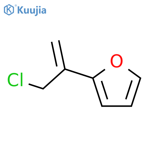 2-(3-chloroprop-1-en-2-yl)furan structure