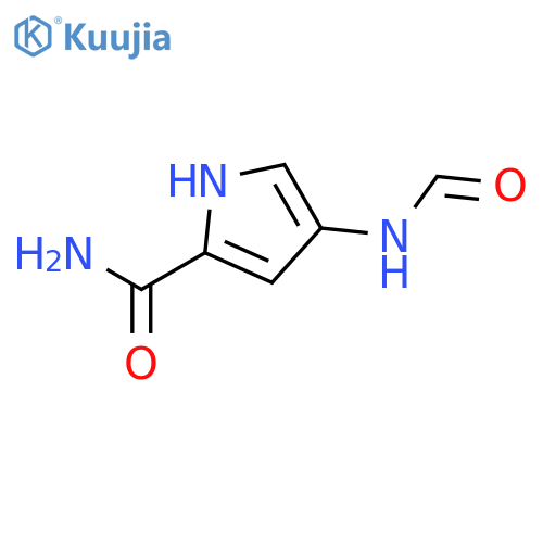 1H-Pyrrole-2-carboxamide,4-(formylamino)- structure