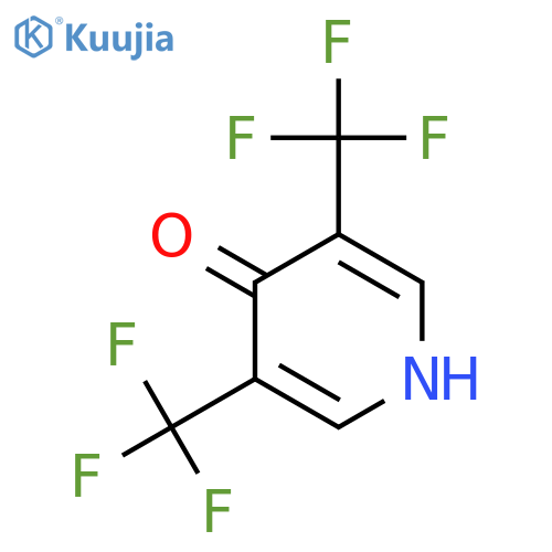 3,5-Bis(trifluoromethyl)-4-pyridinol structure
