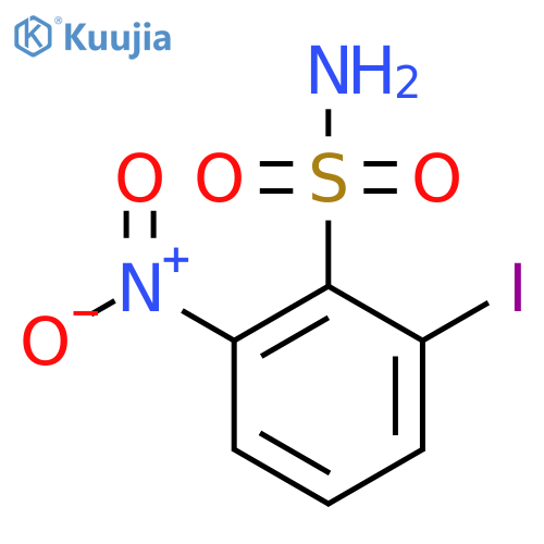 2-Iodo-6-nitrobenzenesulfonamide structure