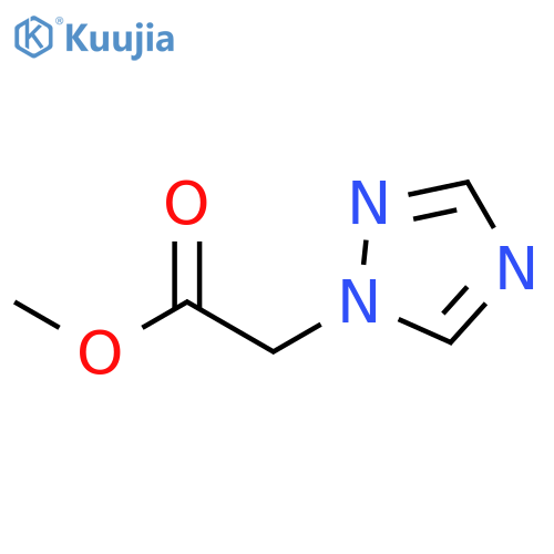 Methyl 2-(1H-1,2,4-triazol-1-yl)acetate structure
