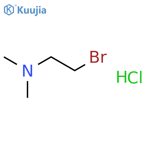 Ethanamine, 2-bromo-N,N-dimethyl-, hydrochloride structure