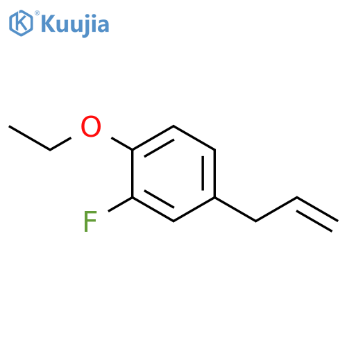 4-Allyl-1-ethoxy-2-fluorobenzene structure