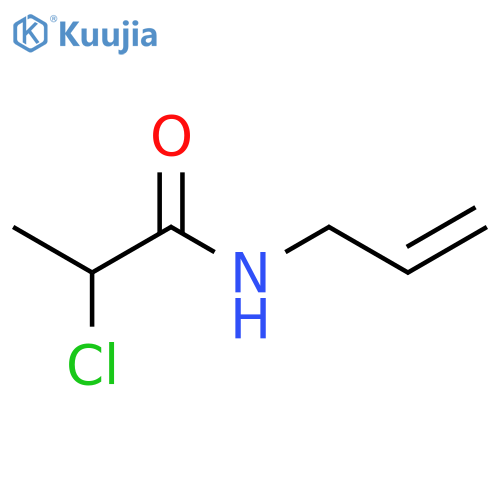 N-Allyl-2-chloropropanamide structure