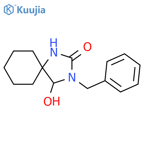 1,3-Diazaspiro[4.5]decan-2-one, 4-hydroxy-3-(phenylmethyl)- structure