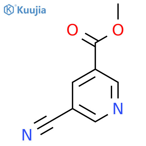 methyl 5-cyanopyridine-3-carboxylate structure