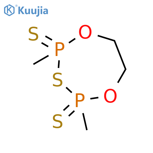 2,4-dimethyl-2,4-bis(sulfanylidene)-1,5,3,2λ5,4λ5-dioxathiadiphosphepane structure