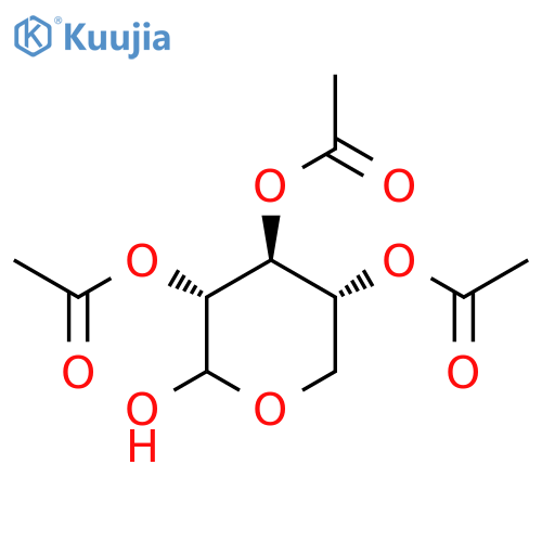 D-Xylopyranose,2,3,4-triacetate structure