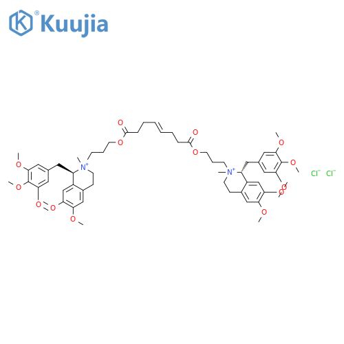 Mivacurium dichloride structure