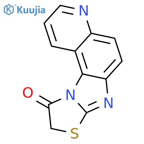 Thiazolo[2',3':2,3]imidazo[4,5-f]quinolin-10(9H)-one structure