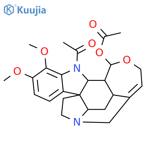 Caracurine VII; 11,12-Dimethoxy, Na,O-di-Ac structure