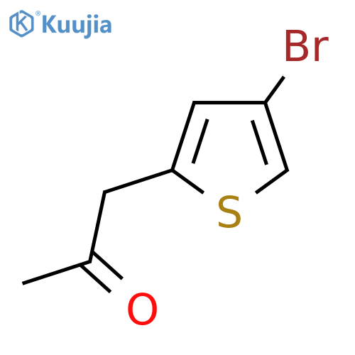 1-(4-bromothiophen-2-yl)propan-2-one structure