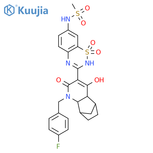 Setrobuvir structure