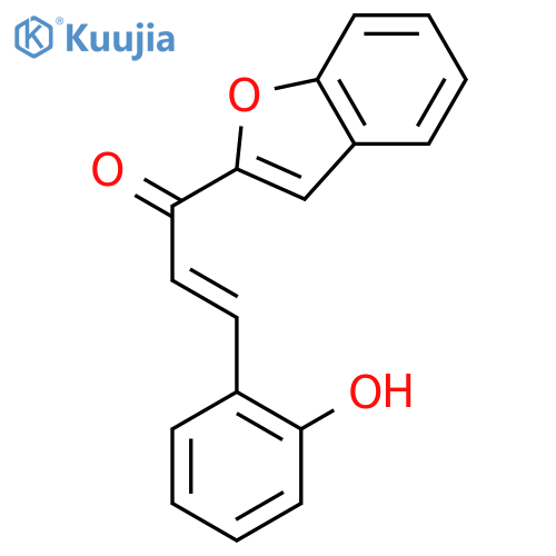 1-(1-Benzofuran-2-yl)-3-(2-hydroxyphenyl)prop-2-en-1-one structure