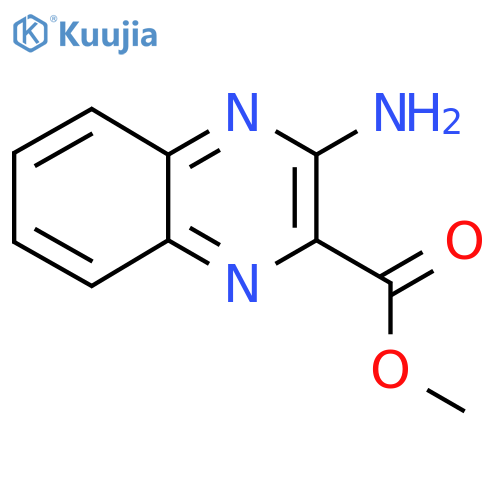 Methyl 3-aminoquinoxaline-2-carboxylate structure