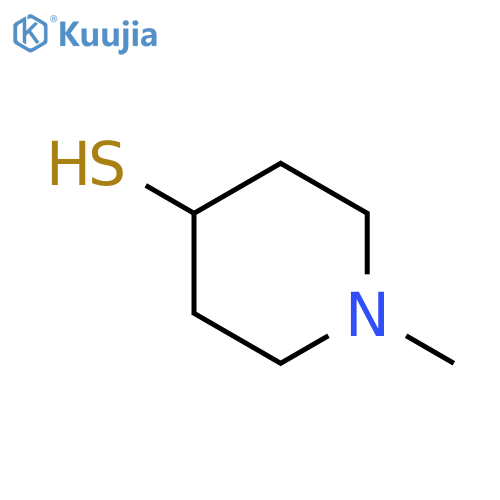 1-Methylpiperidine-4-thiol structure