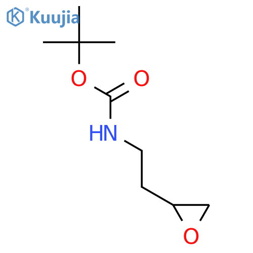 tert-Butyl N-2-(Oxiran-2-yl)ethylcarbamate structure