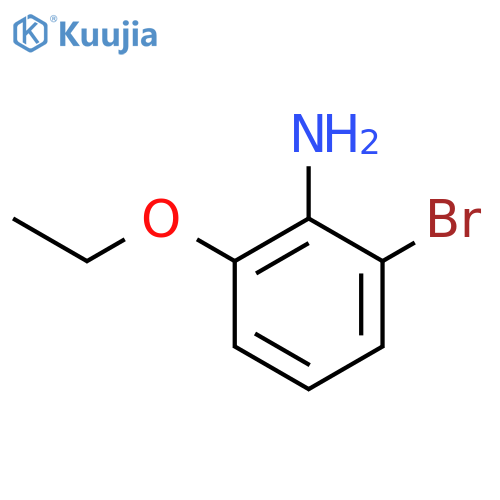 2-Bromo-6-ethoxyaniline structure