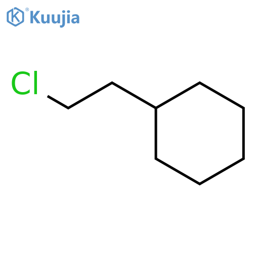 (2-Chloroethyl)cyclohexane structure