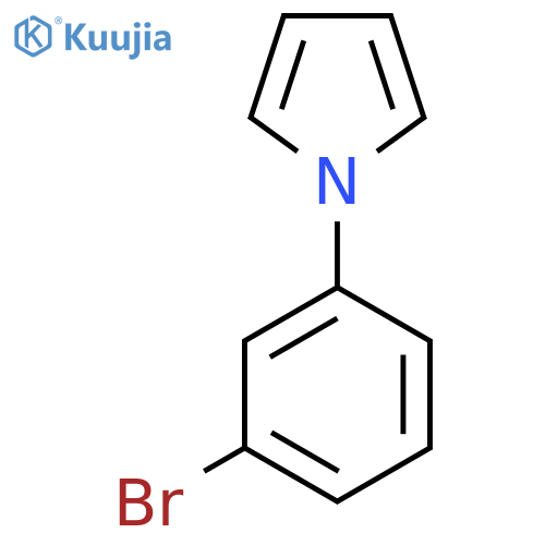 1-(3-Bromophenyl)-1H-pyrrole structure