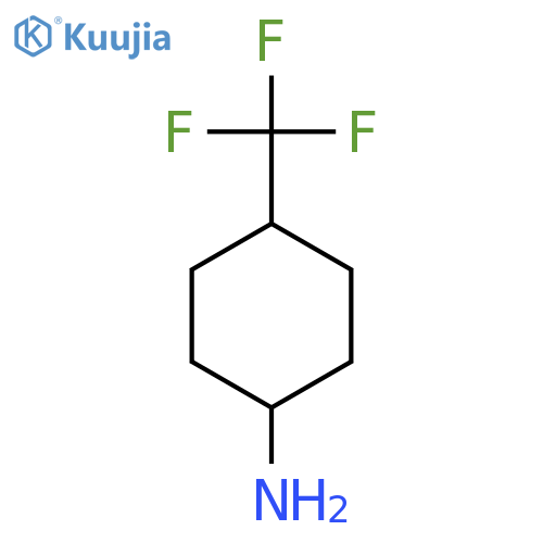 trans-4-(trifluoromethyl)cyclohexanamine structure