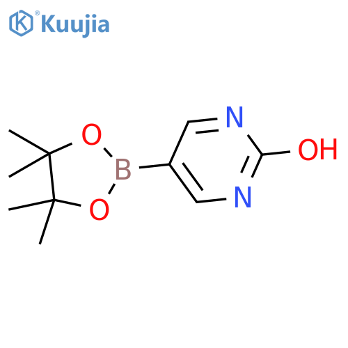 2-Hydroxypyrimidine-5-boronic acid pinacol ester structure
