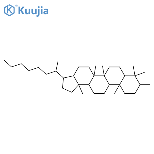 3-Methyl-29-pentylhopane; (3ξ,17αH,21βH,22R)-form structure