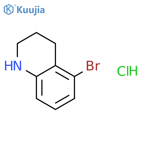 5-Bromo-1,2,3,4-tetrahydroquinoline hydrochloride structure