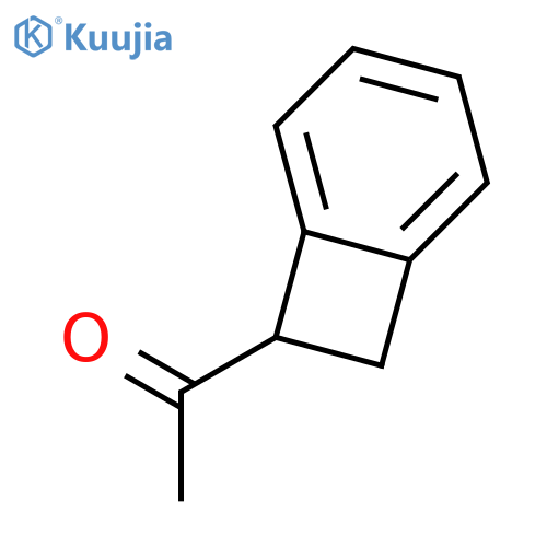 1-{Bicyclo4.2.0octa-1,3,5-trien-7-yl}ethan-1-one structure