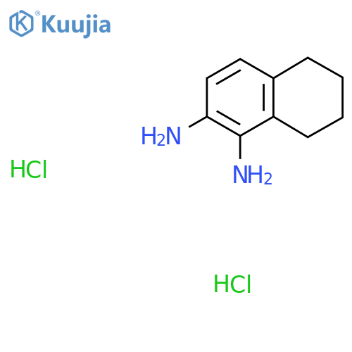 5,6,7,8-Tetrahydronaphthalene-1,2-diamine dihydrochloride structure