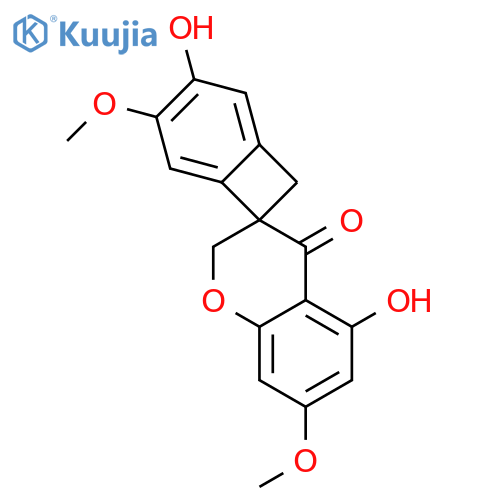 Muscomosin; (ξ)-form, O3'-De-Me, 4',7-di-Me ether structure