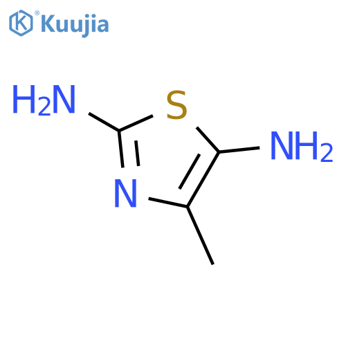 4-Methylthiazole-2,5-diamine structure