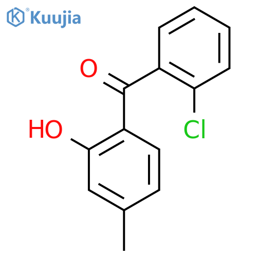 Methanone,(2-chlorophenyl)(2-hydroxy-4-methylphenyl)- structure
