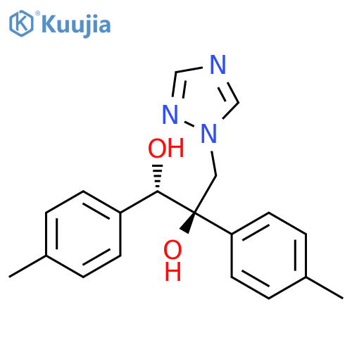 1,2-Propanediol,1,2-bis(4-methylphenyl)-3-(1H-1,2,4-triazol-1-yl)-, (1R,2S)-rel- structure