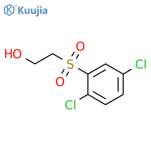 Ethanol, 2-[(2,5-dichlorophenyl)sulfonyl]- structure