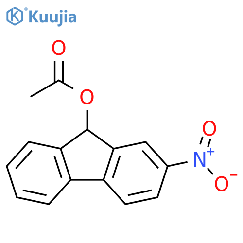 9-ACETOXY-2-NITROFLUORENE structure