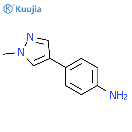 4-(1-Methyl-1H-pyrazol-4-yl)aniline structure