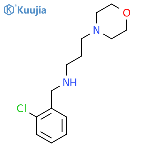 (2-Chloro-benzyl)-(3-morpholin-4-yl-propyl)-amine structure