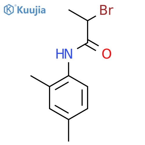 2-Bromo-N-(2,4-dimethylphenyl)propanamide structure