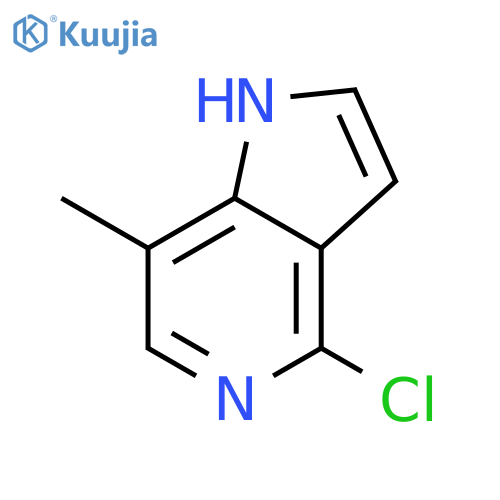 4-Chloro-7-methyl-5-azaindole structure
