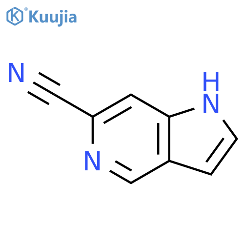 1H-Pyrrolo[3,2-c]pyridine-6-carbonitrile structure