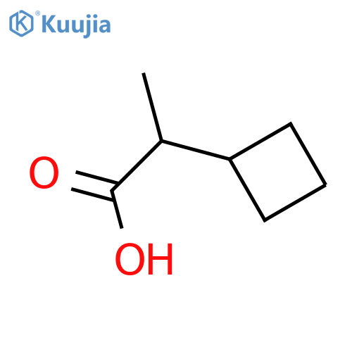 2-Cyclobutylpropanoic acid structure