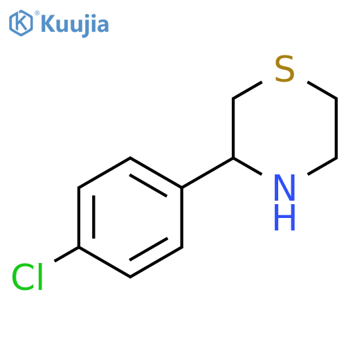 3-(4-chlorophenyl)thiomorpholine structure