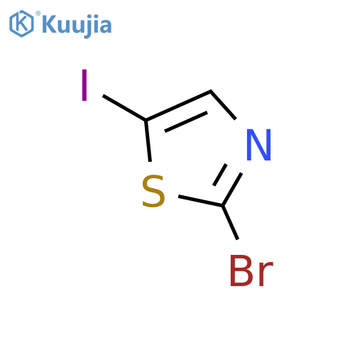 2-Bromo-5-iodothiazole structure