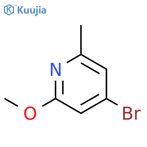 4-Bromo-2-methoxy-6-methylpyridine structure